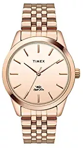 Analog Rose Gold Dial Women's Watch TWEL13102