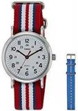 Timex Analog White Dial Unisex Watch T2N746NS