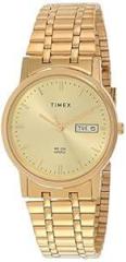 TIMEX Classics Analog Gold Dial Men's Watch A504