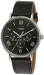 TIMEX Main Street Analog Black Dial Unisex's Watch TW2R29000