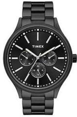 TIMEX Men Black Round Analog Watch TWEG18410