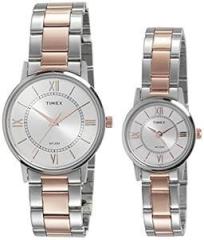 TIMEX Pairs Silver Round Analog Dial Watch TW00PR213