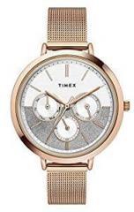 TIMEX Star Dust Multifunction Analog Silver Dial Women's Watch TWEL14503