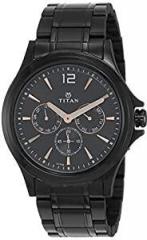 Titan All Black Analog Black Dial Men's Watch NM1698NM01/NN1698NM01/NP1698NM01