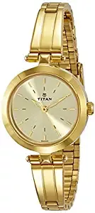 Analog Beige Dial Women's Watch 2574YM01