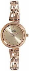 Titan Analog Beige Dial Women's Watch NM2540WM06/NN2540WM06