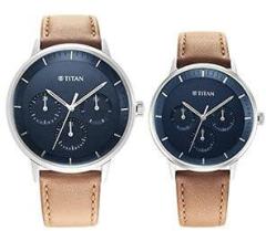 Titan Analog Blue Dial Unisex's Watch 9400694206SL01/NR9400694206SL01P