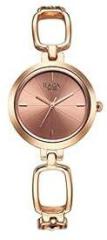 Titan Analog Rose Gold Dial Women's Casual Watch