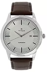 Analog Silver Dial Men's Watch NK1584SL03