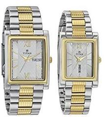 Titan Analog Silver Dial Unisex's Watch NK900242562BM01 / NK900242562BM01