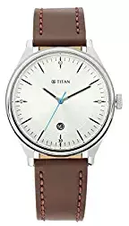 Analog White Dial Men's Watch 1834SL01