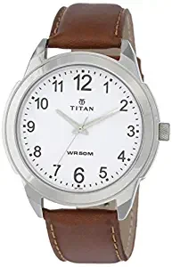 Analog White Dial Men's Watch NL1585SL07