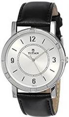 Titan Analog White Dial Men's Watch NL1639SL03