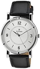 Titan Analog White Dial Men's Watch NM1639SL03 / NL1639SL03