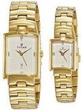 Titan Bandhan Analog White Dial Unisex Watch NE19402940YM01