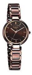 Titan Brass Analog Brown Dial Women's Watch 2608Qm02