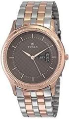 Titan Gents Karishma Analog Brown Dial Men's Watch NN1824KM01