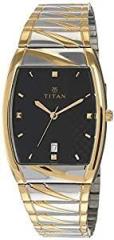 Titan Karishma Analog Black Dial Men's Watch NL9315BM02/NP9315BM02