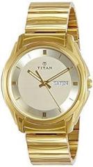 Titan Karishma Analog Gold Dial Men's Watch NL1578YM05/NP1578YM05