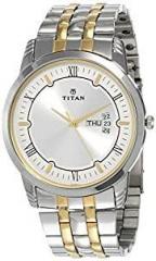 Titan Karishma Analog Silver Dial Men's Watch NL1774BM01/NP1774BM01