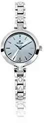 Titan Karishma Analog Silver Dial Women's Watch NM2598SM01 / NL2598SM01