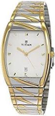 Titan Karishma Analog White Dial Men's Watch NL9315BM01/NP9315BM01