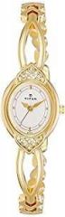 Titan Karishma Analog White Dial Women's Watch NM2468YM04 / NL2468YM04