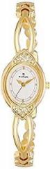 Titan Karishma Analog White Dial Women's Watch NM2468YM04/NN2468YM04