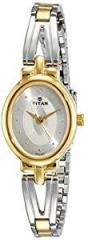 Titan Karishma Revive Analog Silver Dial Women's Watch NM2594BM01 / NL2594BM01