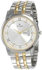 Titan Karishma Stainless Steel Analog Silver Dial Men's Watch Nl1774Bm01/Np1774Bm01