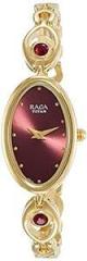 Titan Maroon Dial Analog Watch For Women NR2527YM03