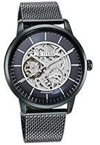 Titan Mechanical Analog Blue Dial Automatic Watch for Men with Stainless Steel Strap NS90110QM01