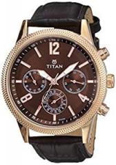 Titan Neo Analog Silver Dial Men's Watch NL1734WL01