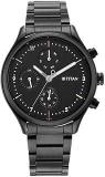 Titan Neo Black Dial Quartz Multifunction Stainless Steel Strap Watch For Men NR1803NM01