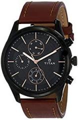 Titan Neo Iv Analog Black Dial Men's Watch NL1805NL01/NP1805NL01