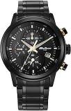 Titan Octane Black Dial Chronograph Stainless Steel Watch For Men NS90086KM05