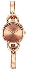 Titan Raga Analog Rose Gold Dial Brass Watch for Women 2724WM01