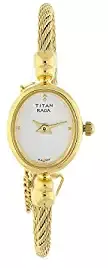 Titan Raga Analog White Dial Women's Watch NJ197YM04