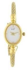 Titan Raga Analog White Dial Women's Watch NM197YM04/NN197YM04/NP197YM04