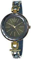 Titan Raga Facets Analog Gunmetal Dial Women's Watch NN95122QM01/NQ95122QM01