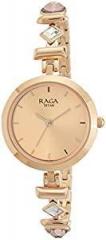 Titan Raga Facets Analog Rose Gold Dial Women's Watch 2606WM06/NN2606WM06