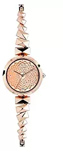 Raga Facets Analog Rose Gold Dial Women's Watch 95121WM01