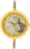 Titan Raga Garden Of Eden Champagne Dial Analog Stainless Steel Strap Watch For Women NS2532YM01