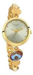 Titan Raga Moments of Joy Analog Yellow Dial Women's Watch 2606YM07/NR2606YM07