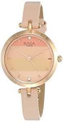 Titan Raga Viva Analog Pink Dial Women's Watch 2606WL02