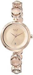 Titan Raga Viva Analog Rose Gold Dial Women's Watch NM2606WM02/NN2606WM02/NP2606WM02