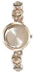 Titan Raga Viva Rose Gold Dial Analog with Date Metal Strap watch for Women NS2606WM02