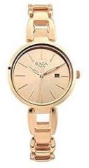 Titan Raga Women's Viva Trendsetter Rose Gold Metal Analog Watch NS2642WM01