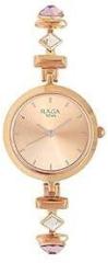 Titan Rose Gold Dial Analog Watch For Women NR2606WM06