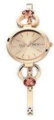 Titan Viva Analog Rose Gold Dial Women's Watch NM2621WM01 / NL2621WM01